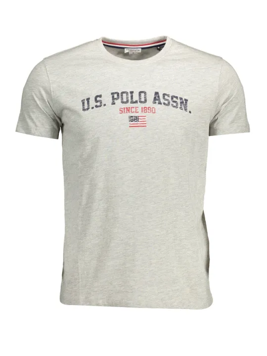 "U.S. POLO T-Shirts im Sale | US POLO T-SHIRT KURZE ÄRMEL HERREN GRAU online kaufen"|Planet-Deluxe