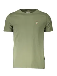 AERONAUTICA MILITARE: Grünes Outdoor T-Shirt Kurzarm