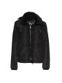 Schwarze Superdry wasserdichte Kapuzenjacke