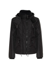 Schwarze Superdry dreiteilige Winterjacke Herren