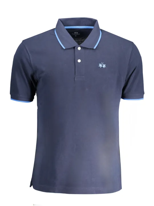 "LA MARTINA Poloshirts im Sale | Kontrast Polo mit Stickerei und Logo von La Martina online kaufen"|Planet-Deluxe