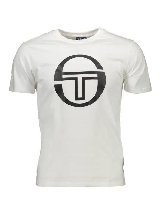 "Sergio Tacchini T-Shirts im Sale | Sergio Tacchini 10310008_69DF541_BIANCO0007 Weiß online kaufen"|Planet-Deluxe