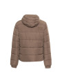 Superdry Sportswear braune Pufferjacke Rückseite