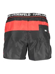 "Karl Lagerfeld Beachwear Badehosen im Sale | Karl Lagerfeld Badeboxershorts mit Taschen und Kontrastdetails online kaufen"|Planet-Deluxe