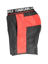"Karl Lagerfeld Beachwear Badehosen im Sale | Karl Lagerfeld Badeboxershorts mit Taschen und Kontrastdetails online kaufen"|Planet-Deluxe