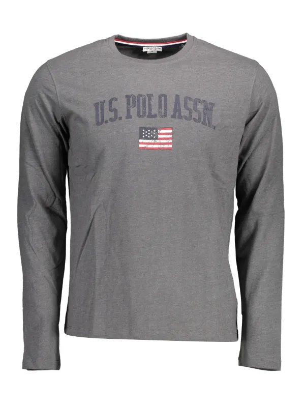 "U.S. POLO T-Shirts im Sale | US Polo Graues Rundhals TShirt mit Logo Druck Herren online kaufen"|Planet-Deluxe "U.S. POLO T-Shirts im Sale | US Polo Graues Rundhals TShirt mit Logo Druck Herren online kaufen"|Planet-Deluxe
