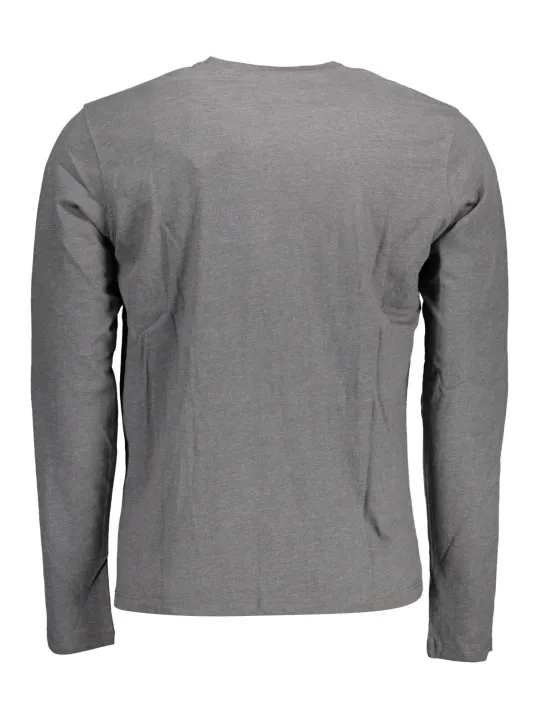 "U.S. POLO T-Shirts im Sale | US Polo Graues Rundhals TShirt mit Logo Druck Herren online kaufen"|Planet-Deluxe