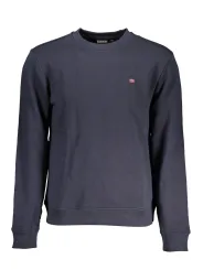"Napapijri Sweatshirts im Sale | Napapijri Langarm Sweatshirt Rundhals Normale Passform Logo Blau online kaufen"|Planet-Deluxe