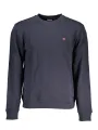 "Napapijri Sweatshirts im Sale | Napapijri Langarm Sweatshirt Rundhals Normale Passform Logo Blau online kaufen"|Planet-Deluxe