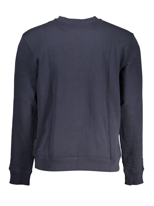 "Napapijri Sweatshirts im Sale | Napapijri Langarm Sweatshirt Rundhals Normale Passform Logo Blau online kaufen"|Planet-Deluxe