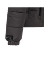 Graue Superdry Winterjacke mit Tasche