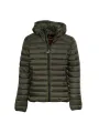 Grüne Superdry Daunenjacke mit Kapuze