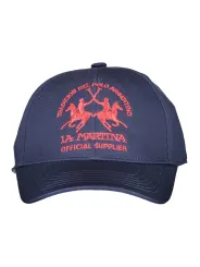 "LA MARTINA Caps & Mützen im Sale | La Martina Kontrast Cap mit Logo Stickerei Blau online kaufen"|Planet-Deluxe