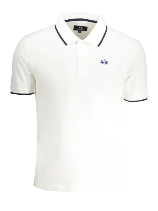 "LA MARTINA Poloshirts im Sale | Kurzarm Polo Normale Passform Kontrastdetails Stickerei Logo online kaufen"|Planet-Deluxe