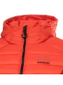 Leuchtend orange Superdry Pufferjacke