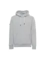 Grauer Superdry Hoodie mit Logo