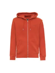 Leuchtend orangefarbener Superdry Kapuzenpullover