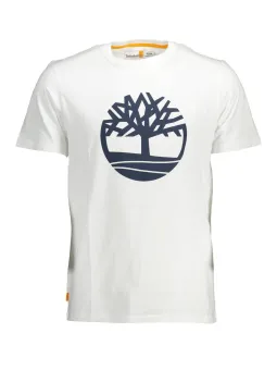 "Timberland Bio Baumwolle T-Shirt mit Logo-Druck"