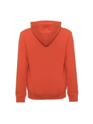 Leuchtend orangefarbener Superdry Kapuzenpullover Rückseite