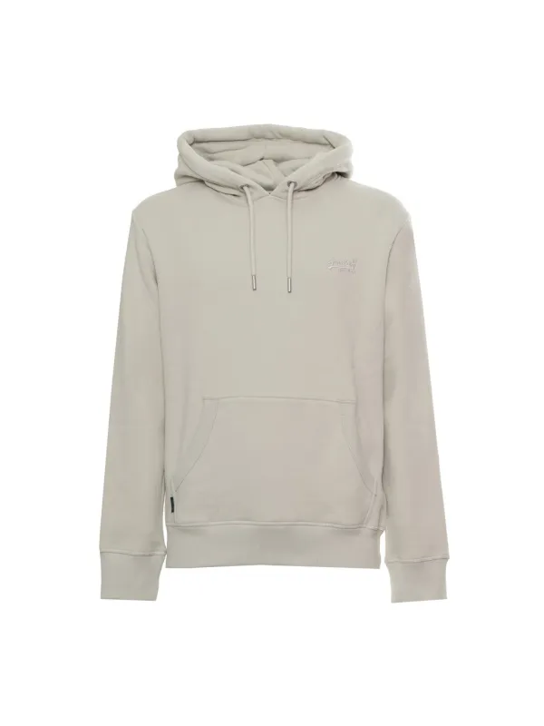 Superdry Hoodie mit Knopfleiste Braun