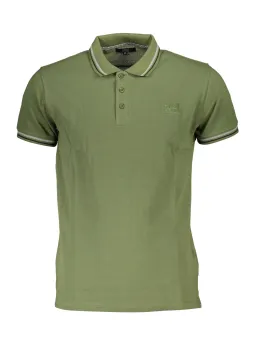 "Cavalli Class Poloshirt: Stickerei & Kontrastdetails"
