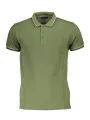 "Cavalli Class Poloshirts im Sale | Cavalli Class Poloshirt Stickerei Kontrastdetails Grün online kaufen"|Planet-Deluxe