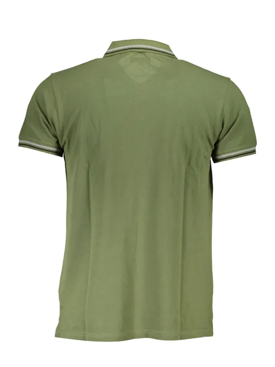 "Cavalli Class Poloshirts im Sale | Cavalli Class Poloshirt Stickerei Kontrastdetails Grün online kaufen"|Planet-Deluxe