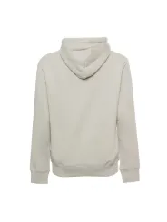 Beiger Superdry Kapuzenpullover mit weißen Bändern