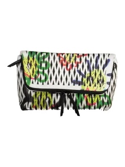 Verstellbare Handtasche mit Fächern & Kontrastdetails