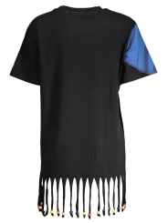 "Desigual Kleider im Sale | Desigual Kleid Kontrast Rundhals 23SWMK23 online kaufen"|Planet-Deluxe