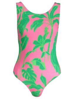 Desigual Rosa Bodysuit: Kreuzträger & Kontrastdetails