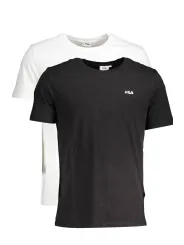 "Fila T-Shirts im Sale | BiPack Bari Tee SchwarzWeiss Rundhals BioBaumwolle Fila online kaufen"|Planet-Deluxe