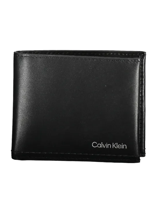 "Calvin Klein Brieftaschen im Sale | Calvin Klein RFID-Geldbörse mit Doppel-Kartenfach und Logo online kaufen"|Planet-Deluxe