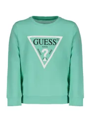 "GUESS JEANS Startseite im Sale | GUESS JEANS SWEATSHIRT OHNE REISSVERSCHLUSS KIND GRÜN online kaufen"|Planet-Deluxe