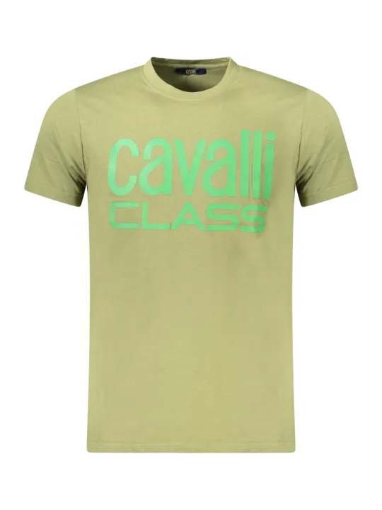"Cavalli Class T-Shirts im Sale | Cavalli Class Logo Kurzarmshirt Rundhals Druck online kaufen"|Planet-Deluxe