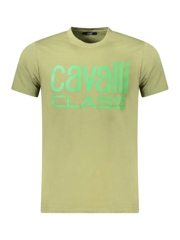 "Cavalli Class T-Shirts im Sale | Cavalli Class Logo Kurzarmshirt Rundhals Druck online kaufen"|Planet-Deluxe