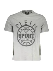 "Plein Sport T-Shirts im Sale | Kontrast TShirt mit Rundhals und Logo von Plein Sport online kaufen"|Planet-Deluxe