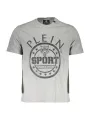 "Plein Sport T-Shirts im Sale | Kontrast TShirt mit Rundhals und Logo von Plein Sport online kaufen"|Planet-Deluxe