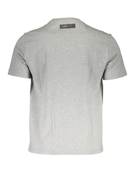 "Plein Sport T-Shirts im Sale | Kontrast TShirt mit Rundhals und Logo von Plein Sport online kaufen"|Planet-Deluxe