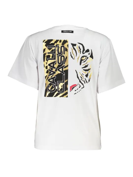 "Cavalli Class T-Shirts im Sale | Cavalli Class QTX62JJD060_5264E54_BIANCO0005 online kaufen"|Planet-Deluxe