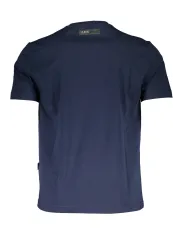 "Plein Sport T-Shirts im Sale | Kurzarm TShirt Rundhals Logo Plein Sport Navy Blau online kaufen"|Planet-Deluxe