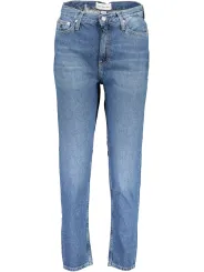 "Calvin Klein Jeans im Sale | Calvin Klein Damen High Waist Jeans - Verblasster Effekt, Stickerei & Kontrastdetails, 5-Pocket Stil, 20% Recycelte Baumwolle, B online kaufen"|Planet-Deluxe