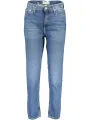 "Calvin Klein Jeans im Sale | Calvin Klein Damen High Waist Jeans - Verblasster Effekt, Stickerei & Kontrastdetails, 5-Pocket Stil, 20% Recycelte Baumwolle, B online kaufen"|Planet-Deluxe
