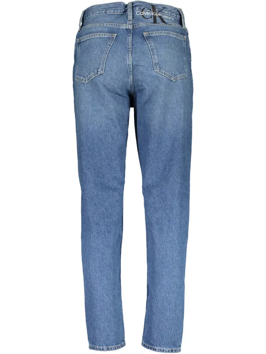 "Calvin Klein Jeans im Sale | Calvin Klein Damen High Waist Jeans - Verblasster Effekt, Stickerei & Kontrastdetails, 5-Pocket Stil, 20% Recycelte Baumwolle, B online kaufen"|Planet-Deluxe
