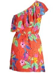 "Desigual Startseite im Sale | DESIGUAL ROTES KURZES KLEID FÜR DAMEN online kaufen"|Planet-Deluxe