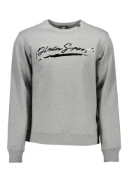 "Plein Sport Sweatshirts im Sale | Plein Sport Sweatshirt Grau Logo Rundhals  online kaufen"|Planet-Deluxe