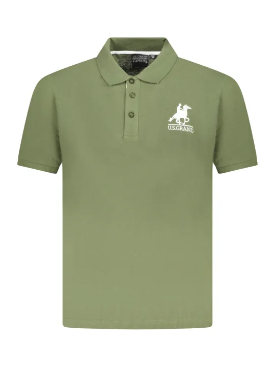 "U.S. GRAND POLO Startseite im Sale | US GRAND POLO HERREN KURZARM POLO GRÜN online kaufen"|Planet-Deluxe