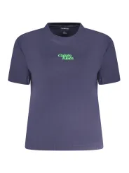 "Calvin Klein Startseite im Sale | CALVIN KLEIN DAMEN KURZARM T-SHIRT BLAU online kaufen"|Planet-Deluxe