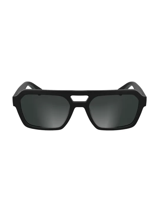 "Calvin Klein Sonnenbrillen im Sale | Calvin Klein Sonnenbrille Eckig Bio Rahmen Schwarz 56mm online kaufen"|Planet-Deluxe