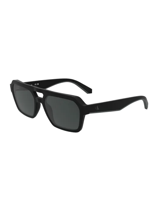 "Calvin Klein Sonnenbrillen im Sale | Calvin Klein Sonnenbrille Eckig Bio Rahmen Schwarz 56mm online kaufen"|Planet-Deluxe